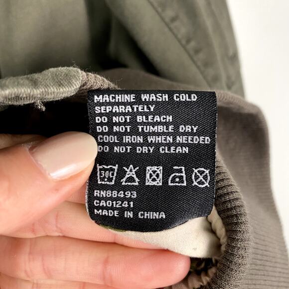 BNCI by Blanc Noir Quilted Utility Hoodie Jacket Small - Picture 5 of 7